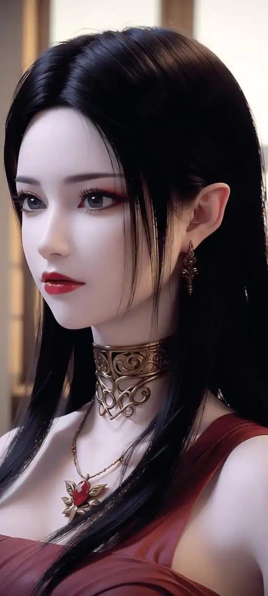 美杜莎女王ai绘画壁纸系列一千二百六十