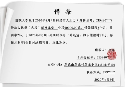 朋友借钱时一定要注意,借条这样写才有用,否则就是一张废纸_腾讯新闻