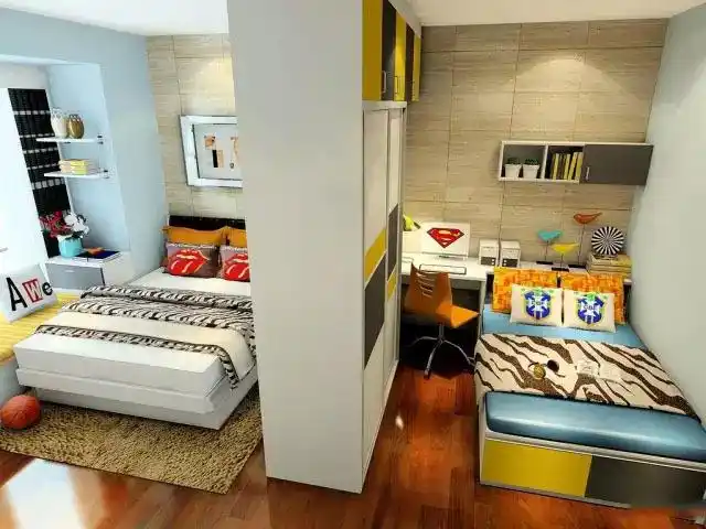 隔断效果图 隔断墙装修 隔断装修效果图