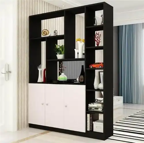 客厅展示柜如何设计好看展示柜哪种材质好