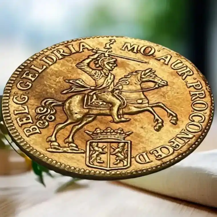 这枚荷兰金牌骑手硬币太美了!手感沉重,细节精致,收藏价值超高 - 抖音