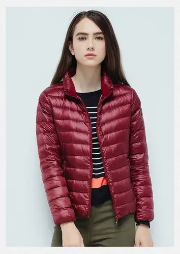 波司登秋季短款轻薄羽绒服女蓄热保暖b1601008x