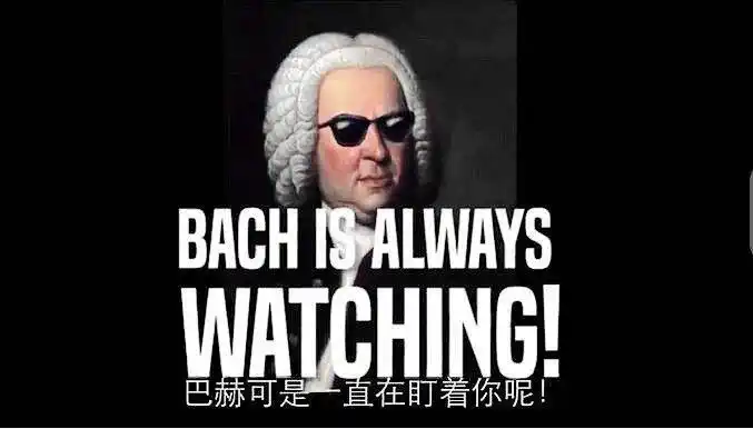 一定感受过"音乐之父"巴赫的凝视