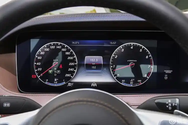 【奔驰s级2018款s 450 l仪表盘汽车图片-汽车图片大全】-易车