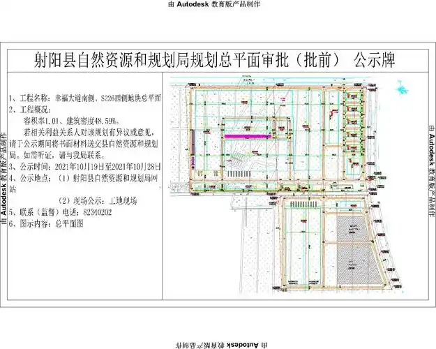 s226西侧地块规划总平面图批前公示_城乡规划_射阳县自然资源和规划局