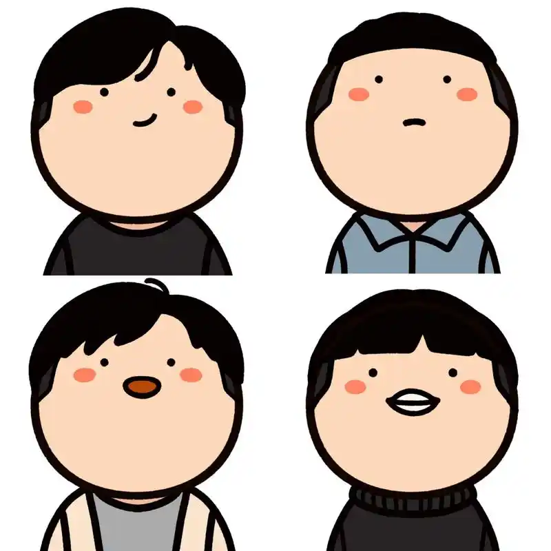 男生头像:宿舍四兄弟 男生头像:宿舍四兄弟