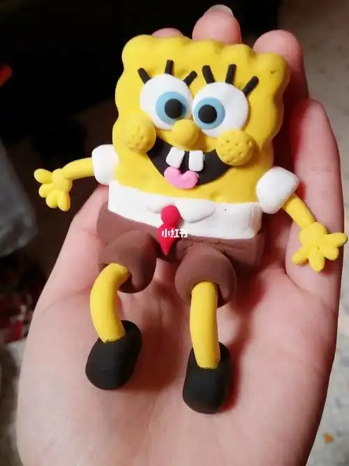 超轻粘土海绵宝宝