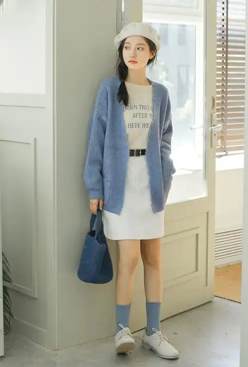 温柔优雅的针织开衫,等你来撩!