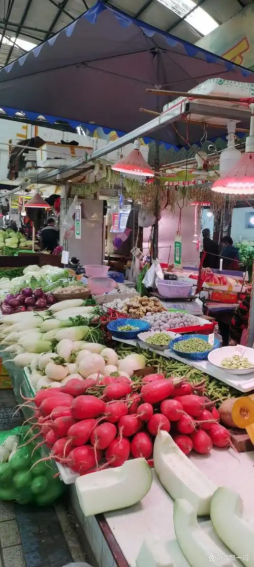 成都的抚琴菜市场是成都三大菜市之一,抚琴菜市算老菜市了,很多中老年