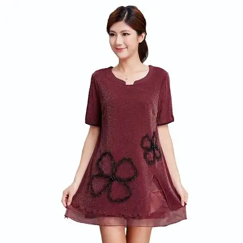 异风唯尔春装大码女装200斤胖mm加肥加大胖妹妹宽松打底衫连衣裙 品牌