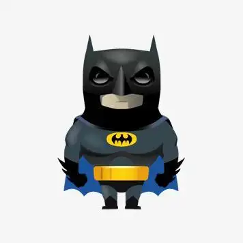 蝙蝠侠头像简笔画