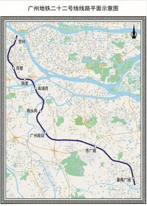 新进展!广州地铁二十二号线首通段短轨贯通,年内开通运营