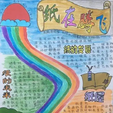 关于纸的用处做手抄报手抄报简单又漂亮