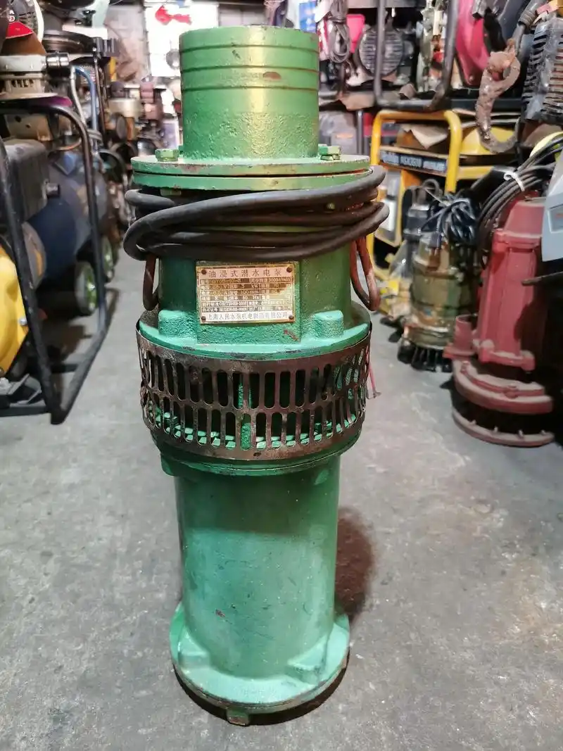 上海人民油浸式潜水泵,电压380v,#五金机电 - 抖音