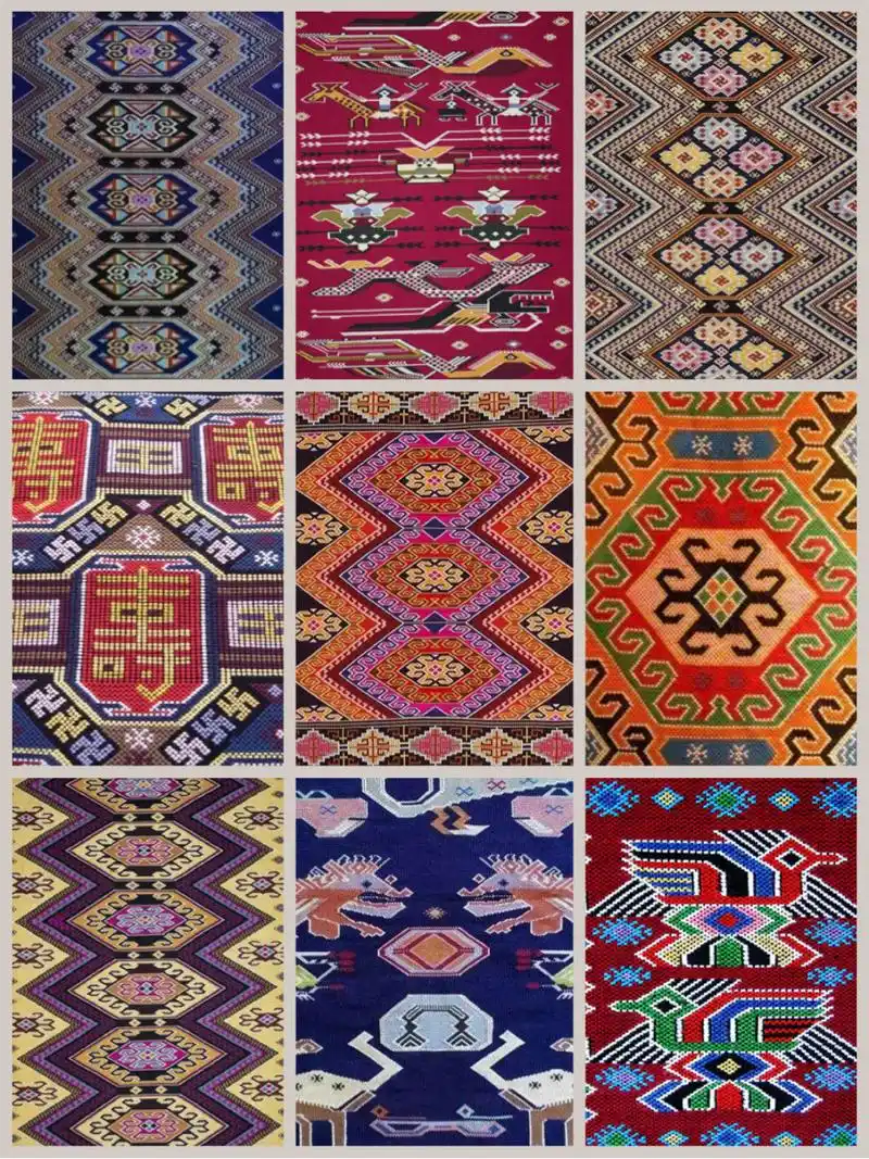 中国传统织锦工艺·非遗传承·传统图案纹样 土家族织锦技艺,土家锦的