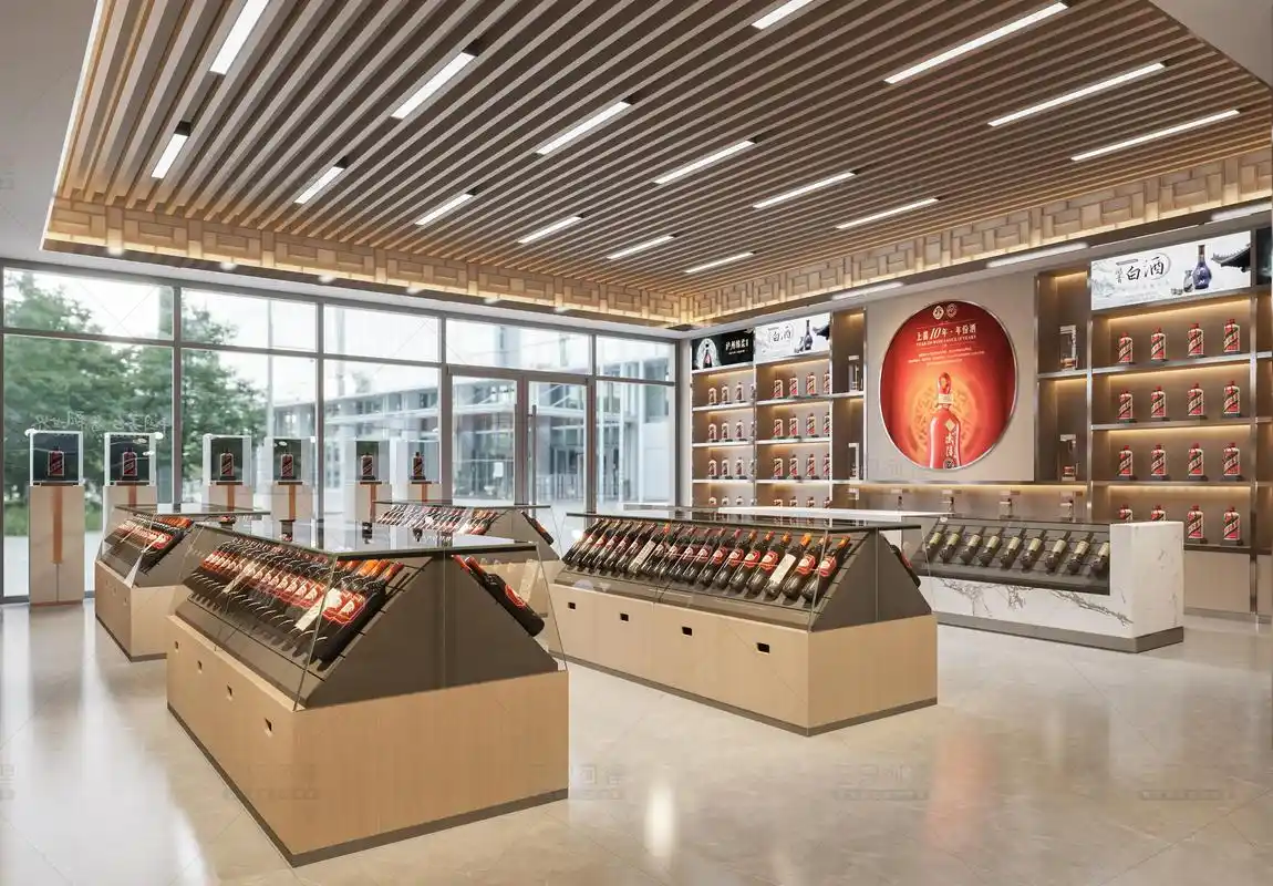 酒柜比酒还好看.开烟酒店的老板注意啦!装修时