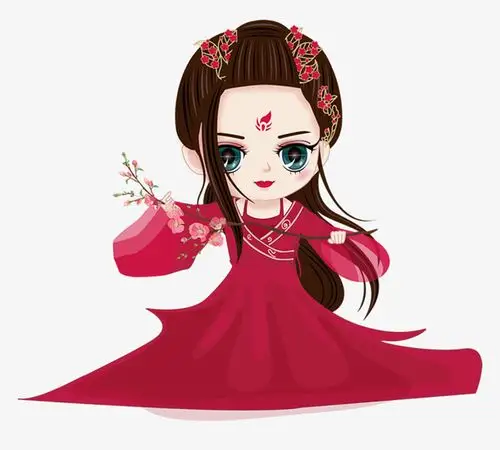 关键词 : 卡通女孩,手绘女孩,红衣女孩,q版漫画,女孩漫画