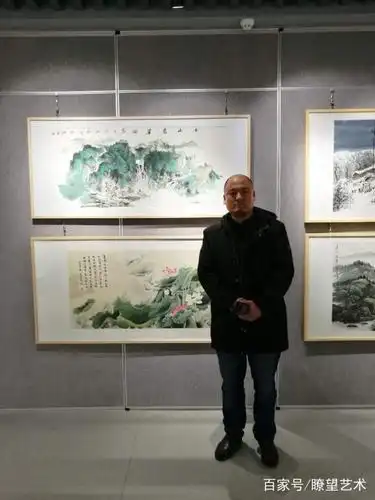 张燥《朱墨画》蛤蟆头皴创始人