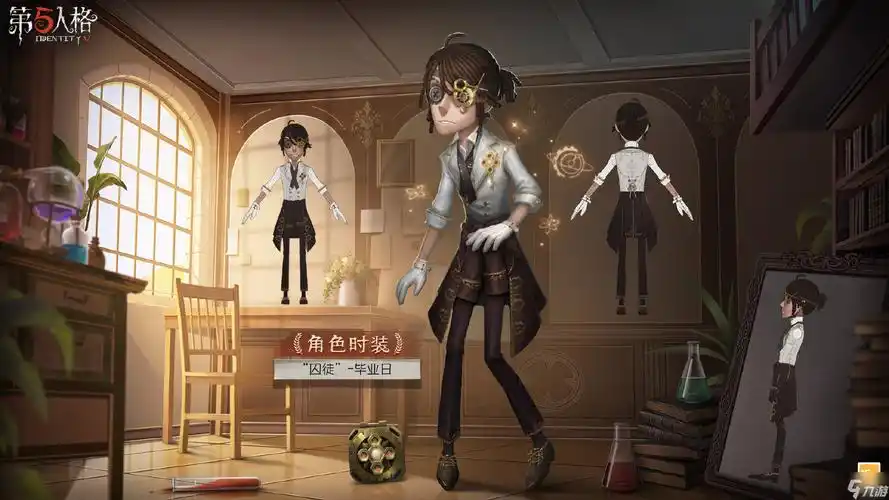 第五人格新时装曝光囚徒毕业日时装溯洄系列三视图欣赏