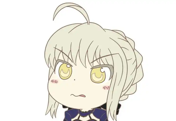 fgo 插图 (三十八) 黑呆 q版