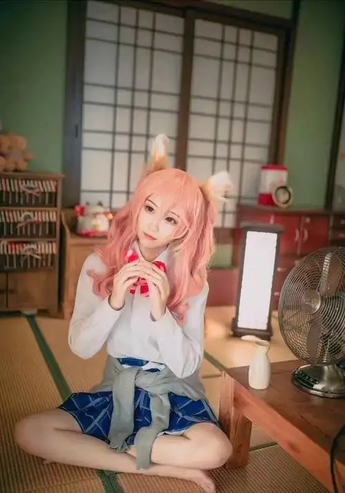 玉藻前cos福利一波_时崎髅髅宫的鱼吧_斗鱼鱼吧