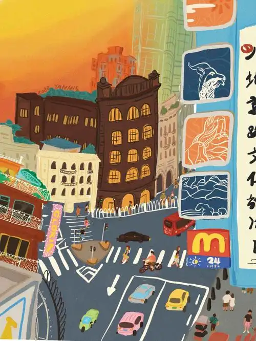 广州的北京路与北京的广州路