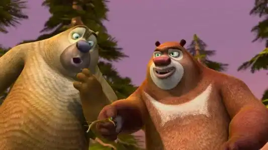 剪纸熊大熊二光头强