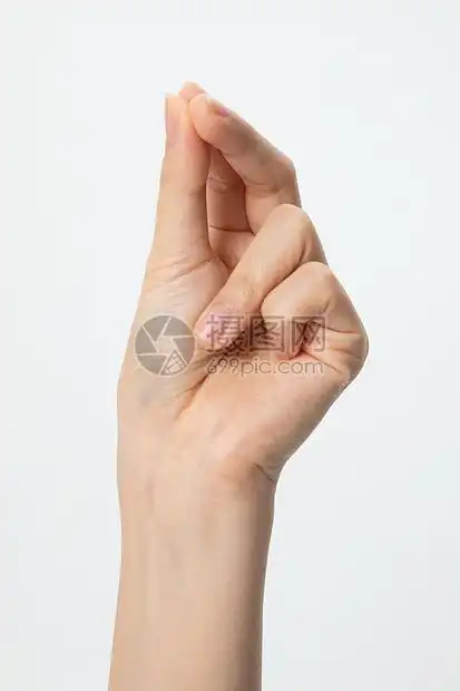 数字7特写手势手语