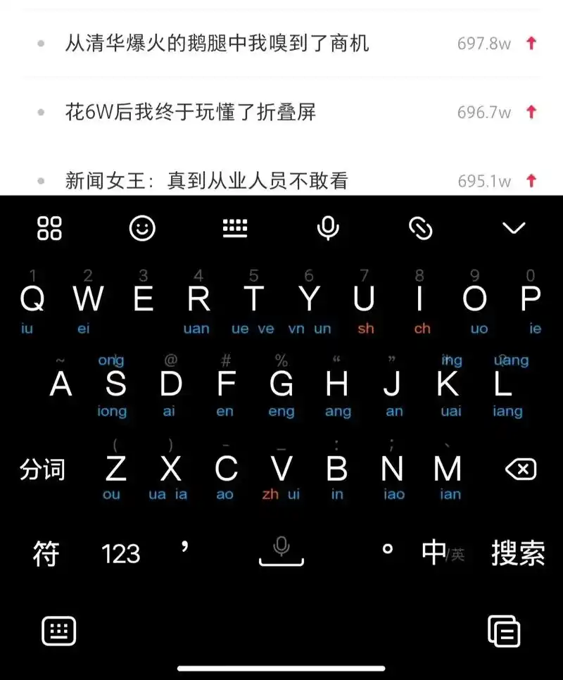 学起来系列.自制搜狗小鹤双拼助记皮肤 最近在研究小鹤双拼,但 - 抖音