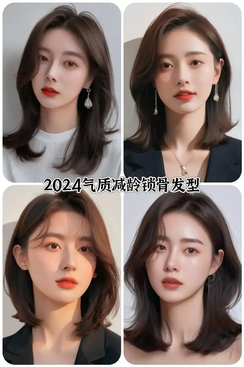 发型,不挑年龄,不挑脸型,温柔气质又减龄,脸大,方圆脸的姐妹也可参考!