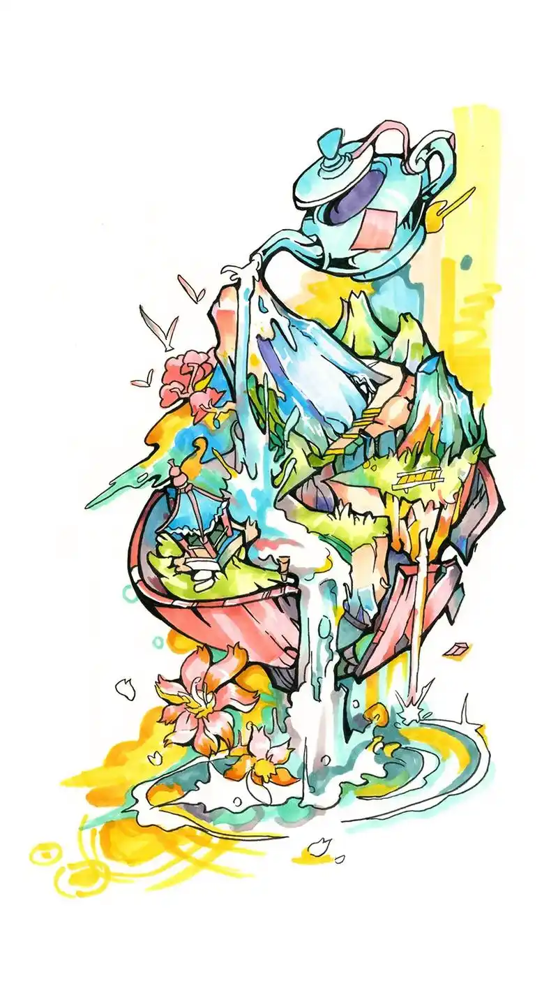 艺术设计单体表现色彩