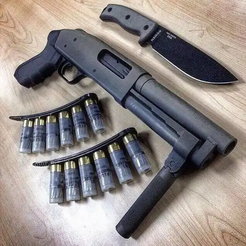 【短管喷子】用这玩意镇宅 是不是鬼都不敢来了?_手枪