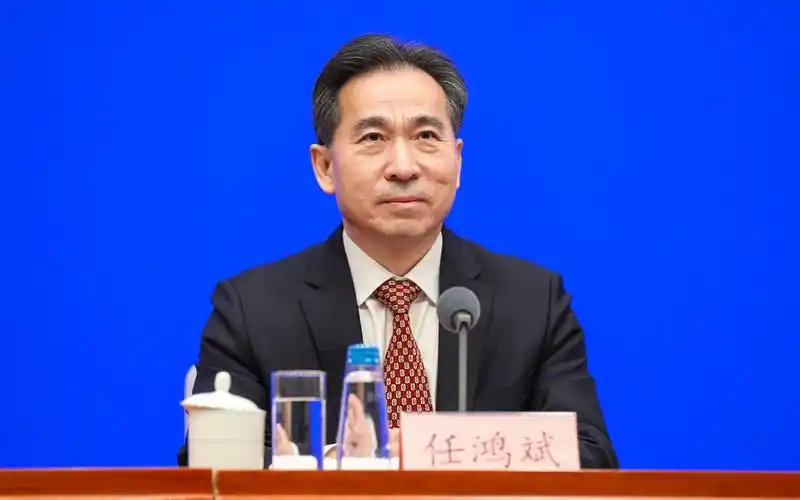 商务部副部长任鸿斌.图/国新网