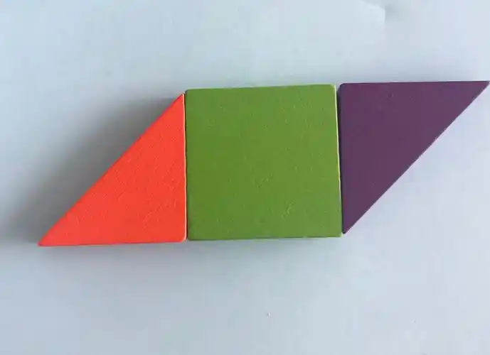 七巧板可以组成38个平行四边形