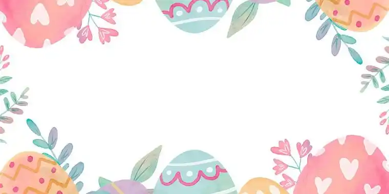 医疗边框展板背景医疗科技卡通宠物可爱相框素材蓝天草地清新卡通边