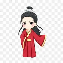 卡通手绘q版古代武侠魔教教主psd17