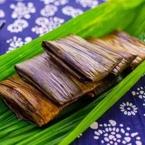 荣县家乡小吃四川特产黄粑糍粑糯米纯手工竹叶糕传统美食点心袋装