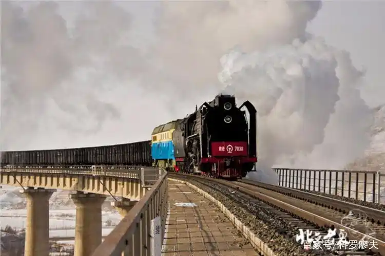 "克什克腾国际蒸汽机旅游摄影节"上拍摄的蒸汽机车照片,作者"北京老夏