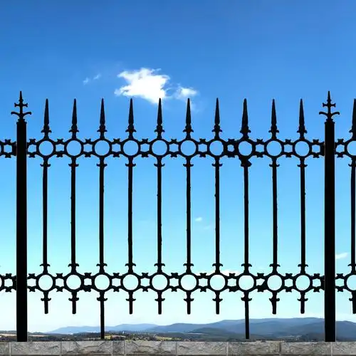 厂家爆款 结实耐用工厂小区专用铸铁护栏 家用围挡栏杆 厂家直销