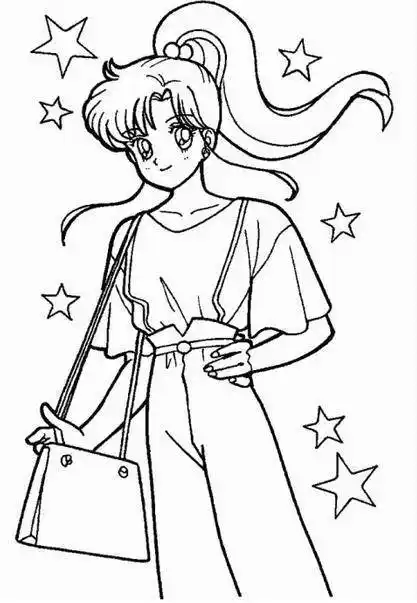 女神简笔画 雅典娜女神简笔画