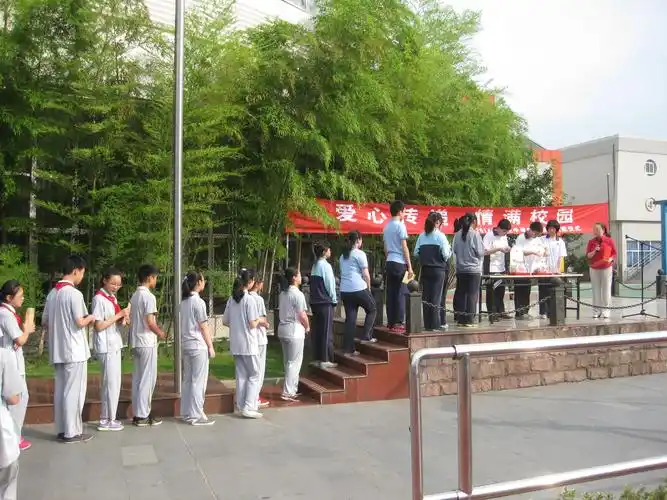 浓浓师生情——长征中学师生开展爱心募捐活动-上海市普陀区红十字会