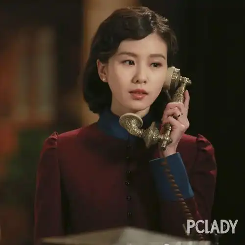 刘诗诗民国发型风情万种 小花都爱手推波纹?