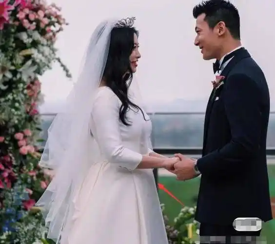 朱珠结婚现场照!