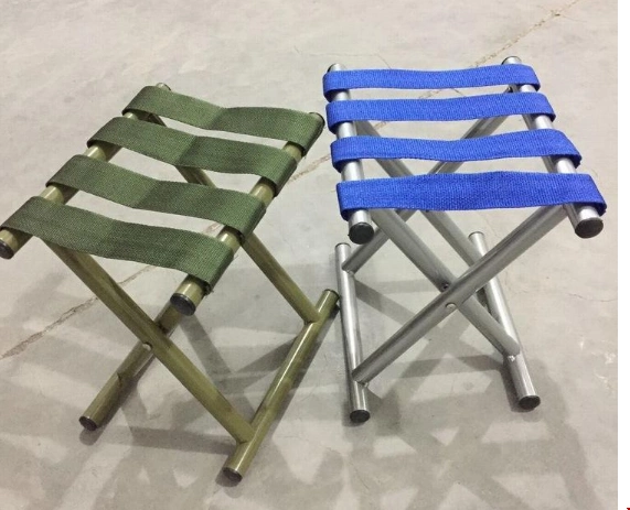 军绿色折叠凳 便携式折叠凳 军训马扎 军体训练器材
