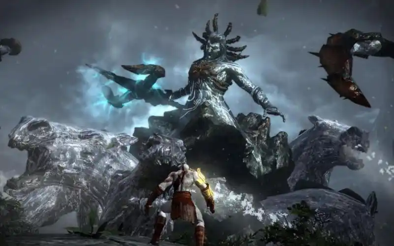 战神3 海神波塞冬音乐 poseidons wrath附中文字幕