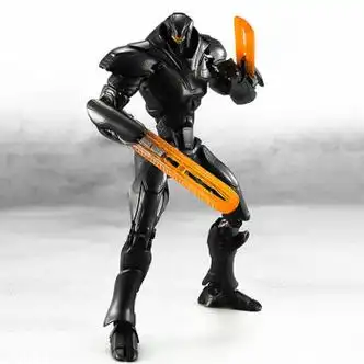 机甲环太平洋雷霆再起可动发光复仇流浪者吉普赛机甲男黑曜石支架