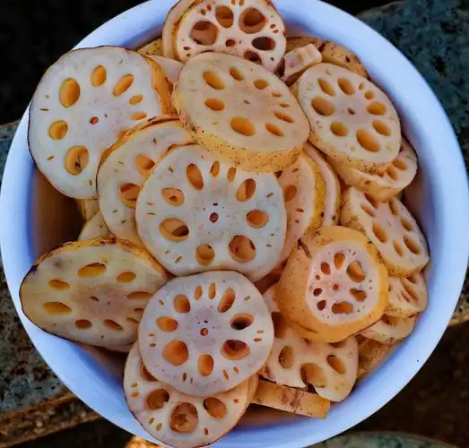 图虫静物摄影:年货.莲藕片