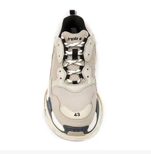 balenciaga/巴黎世家 【19秋冬新款】 男士时尚拼色休闲鞋运动鞋跑步