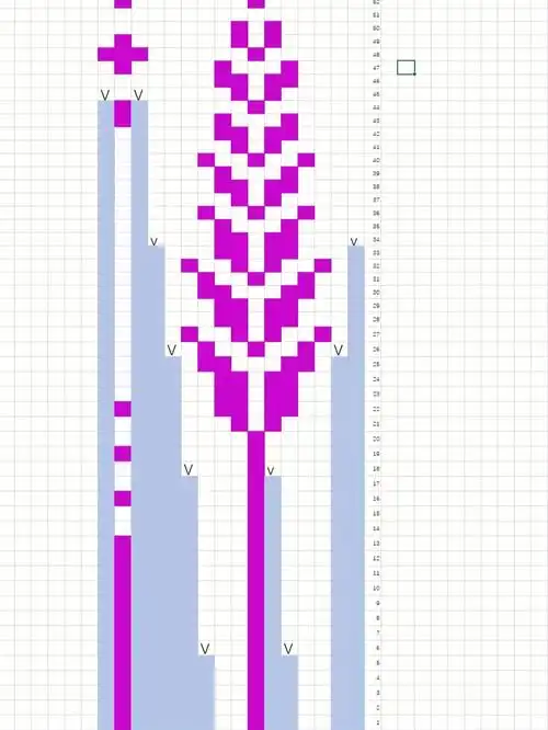 喜欢的提花图解