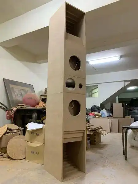 fostex ff225k ff165k ft17h 三分频四单元落地音箱diy制作